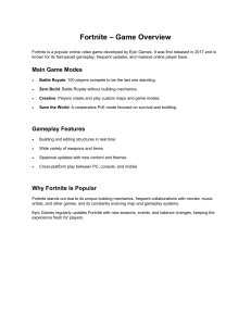 Fortnite: Game Overview & Modes