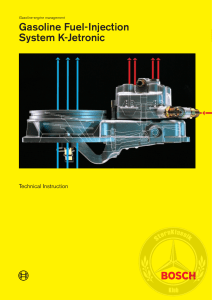 Bosch K-Jetronic Fuel Injection Manual