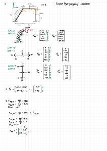 Structural Frame Analysis Problem