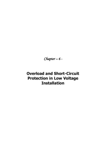 Low Voltage Overload & Short-Circuit Protection