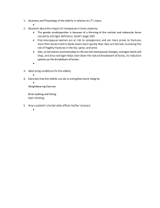 Geriatrics Study Guide: Bone Health & Elderly Care