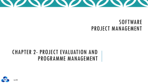 Project Evaluation & Programme Management Guide