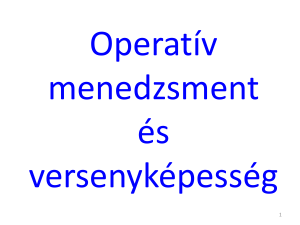 Guide Management Op&eacute;rationnel & Comp&eacute;titivit&eacute;