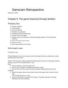 Game Design Guide for Game Jams
