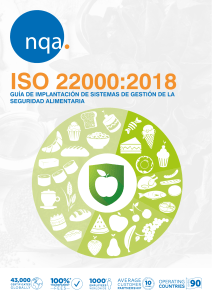 Gu&iacute;a ISO 22000:2018 de Seguridad Alimentaria