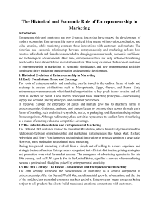 Entrepreneurship and Marketing Textbook