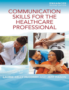 Communication Skills Healthcare Textbook