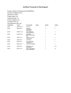 Transcripci&oacute;n Acad&eacute;mica de Ingenier&iacute;a de Vlad Dragomir