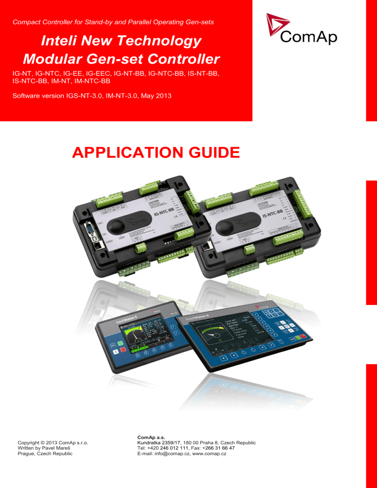 ComAp IGS-NT Gen-set Controller Guide