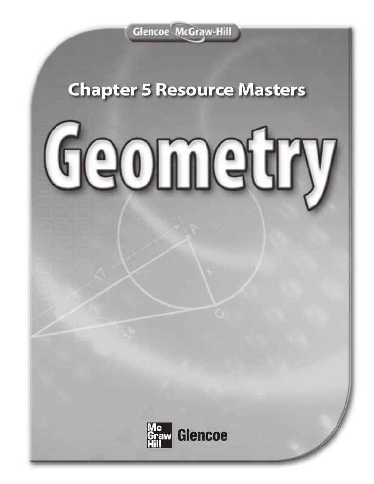 Glencoe Geometry Chapter 5 Workbook Answers