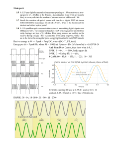 Digital Modulation Lecture Notes