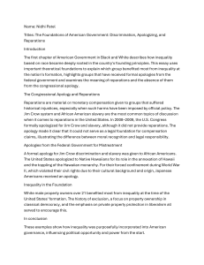 American Government Foundations on Race