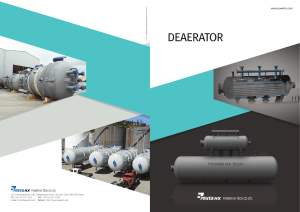Deaerator Design and Operation Manual