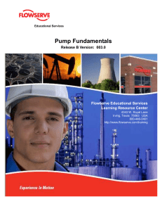 Pump Fundamentals Training Manual