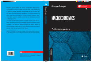 Macroeconomics Problems & Questions 7th Ed.