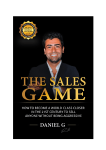 The Sales Game: Modern Sales Mastery Guide