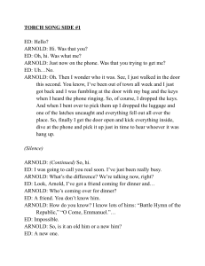 Torch Song Play Script Excerpt