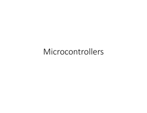 Introduction to Microcontrollers