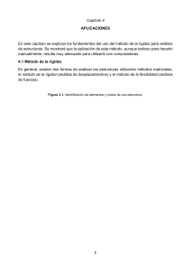 M&eacute;todo de la Rigidez en An&aacute;lisis Estructural