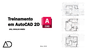 Manual de Forma&ccedil;&atilde;o AutoCAD 2D