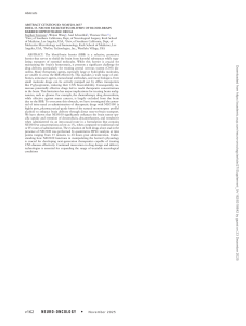 Glioblastoma Drug Discovery Research