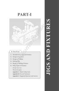 Design of Jigs, Fixtures and Press Tools