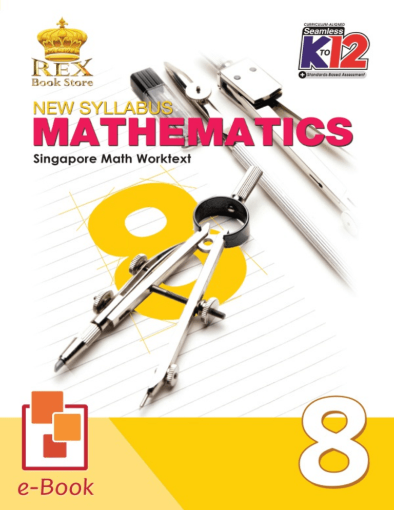 Grade 8 Mathematics Textbook PDF