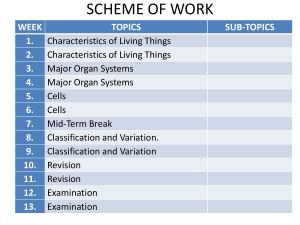 Biology: Introduction to Life Processes