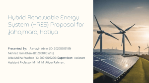 HRES Proposal for Jahajmara