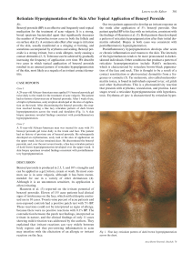 Dermatology Case Reports: Hyperpigmentation, Paraneoplastic