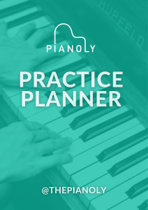 Piano Practice Planner for Beginners
