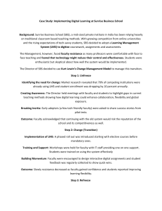 SBS Digital Learning Case Study Analysis
