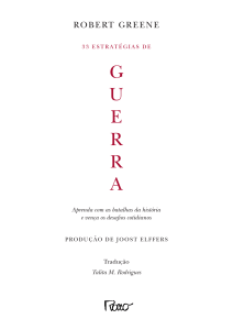 33 Estrat&eacute;gias de Guerra por Robert Greene
