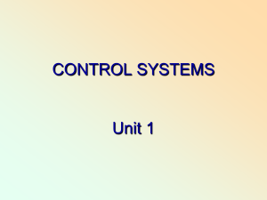 Control Systems Fundamentals: Open & Closed Loop