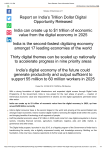 India's Trillion Dollar Digital Opportunity Report