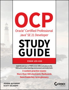 Java 21 OCP Developer Study Guide - Exam 1Z0-830