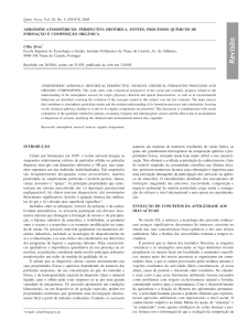 Aeross&oacute;is Atmosf&eacute;ricos: Forma&ccedil;&atilde;o e Composi&ccedil;&atilde;o Org&acirc;nica