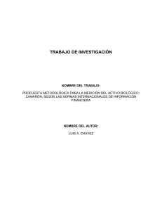 Metodolog&iacute;a NIIF para Activos Biol&oacute;gicos Camar&oacute;n