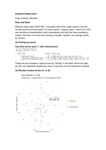 Statistical Analysis Problem Set: Data Mining and p-hacking Simulation