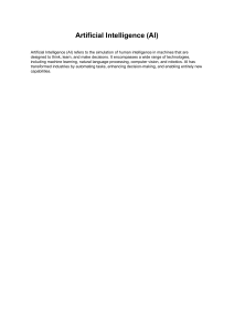 AI Overview: Definition, Applications, and Ethical Challenges