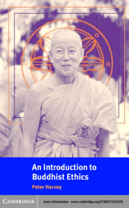 Introduction to Buddhist Ethics - Harvey