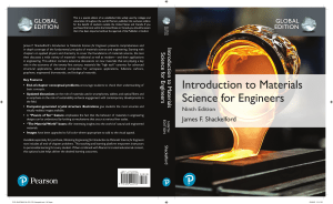 Materials Science for Engineers Textbook