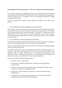 EU-Mercosur Deal: Key Changes Explained