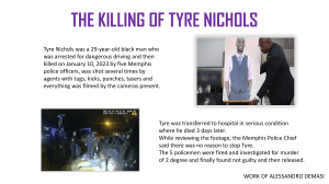 The Killing of Tyre Nichols: A Case Summary