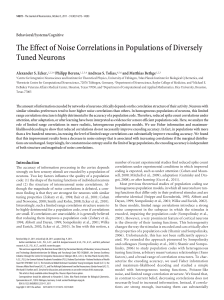 Noise Correlations in Neuronal Population Coding