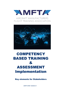 CBTA Implementation Guide for Aviation Training