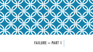 Material Stress, Fracture, and Failure Analysis
