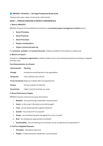 PRINCE2&reg; 7th Edition Quick Reference & Exam Guide