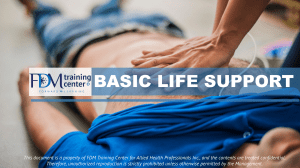 Current Bls Training Guide Basic Life Support BLS Training Guide