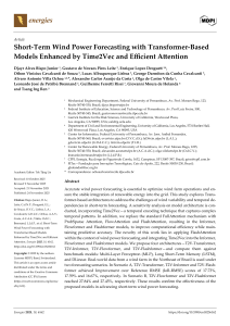 Wind Power Forecasting with Time2Vec Transformers | 2025 Study